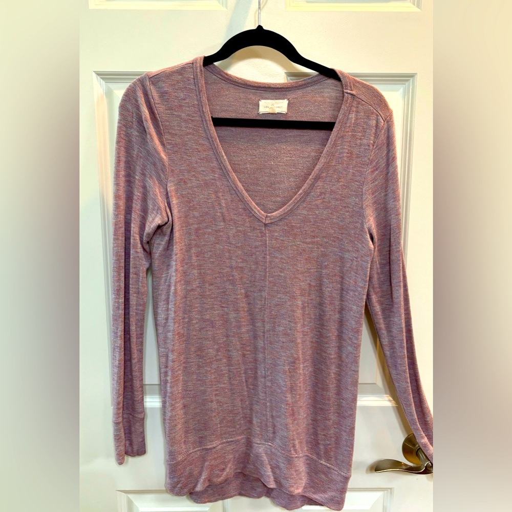 Lou and Grey XS purple long sleeve shirt